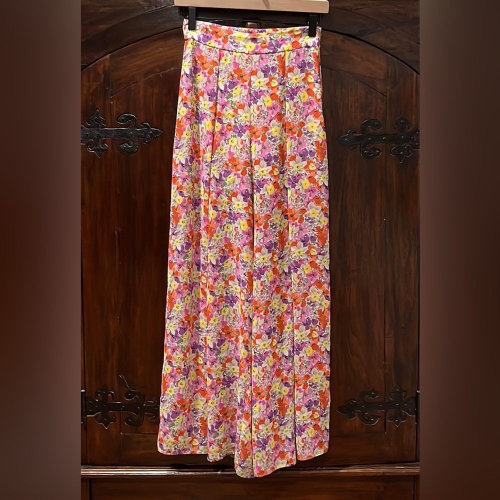 Zara floral pants